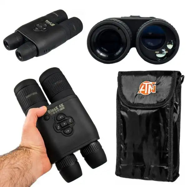 ATN BINOX 4K 4-16X – DAY/NIGHT VISION BINOCULARS WITH LASER RANGER